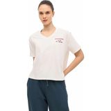 Kinetix Wl 11MARYSON 6fx Beyaz Kadın Kısa Kol T-Shirt - XS