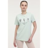 Kinetix Wl Adelısa-B 11GFK300 4fx Mint Kadın Kısa Kol T-Shirt - Yeşil
