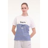 Kinetix Wl Betıa 11BT263 5fx Mavi Kadın Kısa Kol T-Shirt