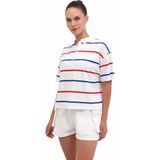 Kinetix Wl Galıa 11BT286 5fx Beyaz Kadın Kısa Kol T-Shirt - M