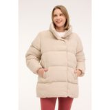 Kinetix WL THREADBONE 3 4PR Bej Kadın Uzun Kaban