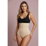 King Bee Kum Saati Görünüm Inceltici Toparlayıcı Sıkılaştıcı Ayarlanabilen Agraflı Kaymaz Terletmez Yüksek Bel Slip Korse - Ten - L - XL