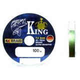 King Braid Ultra Sensitive Alman İp Misina 4x Pe Örgü 0,13mm