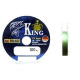 King Braid Ultra Sensitive Alman İp Misina 4x Pe Örgü 0,16mm