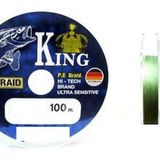 KİNG BRAİD ULTRA SENSİTİVE ALMAN İP MİSİNA 4X PE ÖRGÜ 0,30MM