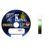 KİNG BRAİD ULTRA SENSİTİVE ALMAN İP MİSİNA 4X PE ÖRGÜ 0,35MM