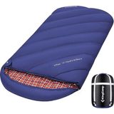 King Camp Kingcamp Freespace 250 Relax -8°C Geniş Uyku Tulumu Navy Sol F.