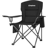 King Camp Kingcamp Lotus Xl Cool Ice Ultra Konforlu & Takviyeli Kamp Sandalyesi Black - Metal - Siyah