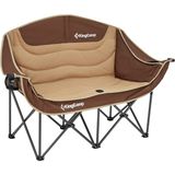 King Camp Kingcamp Loveseat Double Çift Kişilik Katlanır Kamp Sandalyesi Coffee - Haki