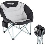 King Camp Moongazer Black Grey Sandalye