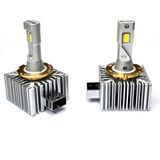 King Eagle D3S Original LED Far Ampulü 18.000 Lumen Bakır Flamen Üstün Soğutma Kıngeagle D1S Premium LED Xenon - Yok - Beyaz