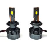 King Eagle H7 LED Far Ampulü 24.000 Lumen Yüksek Işık Gücü 3 Bakır Flamenli Soğutma Kıngeagle K16 Premium Xenon - Yok - Beyaz
