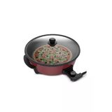 King K2101 Tavazade Çok Amaçlı Pizza Tavası Kırmızı
