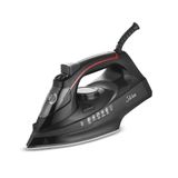 King KBU751 Strio Buharlı Ütü Seramik Tabanlı 2600W Ayarlanabilir Buhar & Dikey Ütü Özelliği (Siyah)