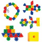 King Kids ES 7150 50 Parça Eğitici Şekiller