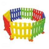 King Kids KF9300 8 Parça Renkli Oyun Çit Seti