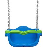 King Kids Zincirli Çocuk Salıncağı - Anaokulu ve Oyun Parkı Için Dayanıklı ve Güvenli Sallanma Keyfi - Mavi
