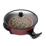 KING King K2101 Tavazade Çok Amaçli Pizza Tava Kirmizi