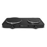 KING King K2104 Powerheat Duo Elektrikli Ocak Siyah