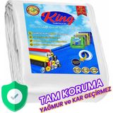 King KİNG PE BRANDA KUMAŞI - 190 GR/M2 - 12X30 - Beyaz