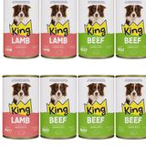 King Köpek Konserve 400 Gr 12 Li Karışık Yaş Mama