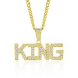 King Kral Hip Hop Thug Life Gangster Unisex Kolye Zinciri