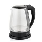 King KSI1001 Alice 1.8 lt Işıklı Cam Kettle Su Isıtıcı