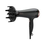 King KSK435 Olson 2000 W Güçlü Saç Kurutma Makinesi Siyah Renk 2 Kademe Hız Ayarı ile