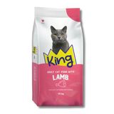King Kuzu Etli Pirinçli Yetişkin Kedi Maması 15 Kg - Tam Ve Dengeli Beslenme