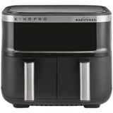 King KYF32 Pro Magicchef Plus Dual 4+4 lt Siyah Airfryer