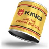 King Lastik Yanak Boyası 500 GR Beyazı Lastik Yanağı İçin Uygun Ürün