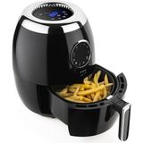 King Magicfryplus Yağsız Sıcak Hava Fritözü 3,5 lt Kapasite ve Tek Hazne ile LED Ekranlı