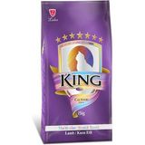 King Multicolor Renkli Taneli Kuzu Etli 15 KG Kuru Kedi Maması