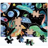 King Of Puzzle Dinzorlar Uzayda 35 Parça Puzzle