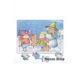 King Of Puzzle Kardan Adam Ve Doğum Günü 35 Parça Puzzle