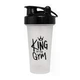 King Of The Gym Shaker 650 Ml Ölçekli Ve Sızdırmaz Kapaklı Protein Shaker (Şeffaf)