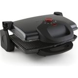 King P637Y Grillmax Izgara ve Tost Makinesi 1800W Granit Plakalı 6 Tost Kapasiteli (Siyah) - Çok Renkli