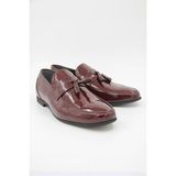 King Paolo G053 Bordo Erkek Klasik Ayakkabı