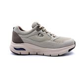 King Paolo K1126 Memory Foam Erkek Bej Yürüyüş Sneaker Spor Ayakkabı