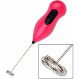 King Plastik Pilli Mini Mixer Kahve Süt Köpürtücü Karıştırıcı Cappuccino Mixer