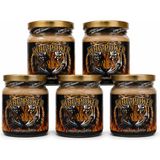 King Power Ginsengli Atom Güç Kuvvet Bitkisel Epimediyumlu Macun Kavanoz 240 gr Erkek Gece Enerji Serisi 5'li Avantajlı Paket - 1.300 G