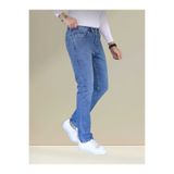 KING SEZAR Erkek Kot Pantolon Fit Boru Paça Esnek Likralı Jeans Kot Pantolon