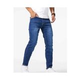 KING SEZAR Erkek Mavi Kot Jeans Erkek Kot Pantolon