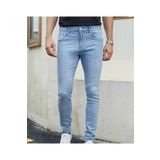 KING SEZAR Erkek Mavi Slim Fit Jean Pantolon Erkek Kot Pnatolon