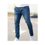KING SEZAR Erkek Slim Fit Kot Pantolon Erkek Jeanas