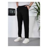 KING SEZAR Erkek Slim Fit Rahat Kesim Beli Bağlamalı Yan Cepli Jogger Pantolon