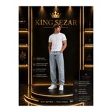 KING SEZAR Erkek Yeni Sezon Baggy Pantolon Mbg 2027