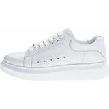 King Shoes 425 Beyaz Spor Ayakkabı - Bordo