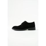 King Shoes Kışlık Erkek Ayakkabısı Siyah Süet - Haki
