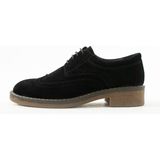 King Shoes Küçük Numara Kışlık Erkek Ayakkabısı - Siyah